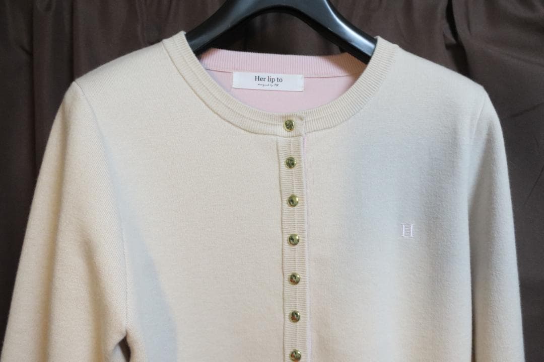 ハーリップトゥ Luxe Comfort Knit Cardigan サイズS