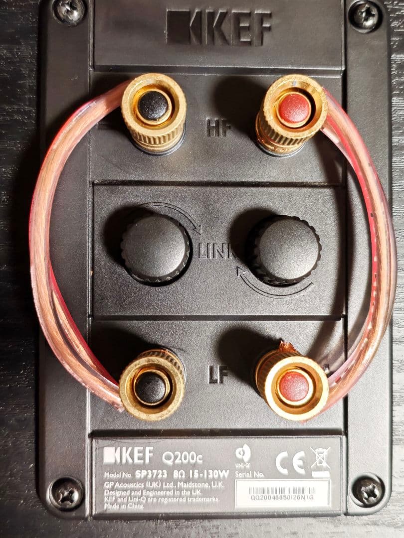 KEF Q200C ブラック センタースピーカー