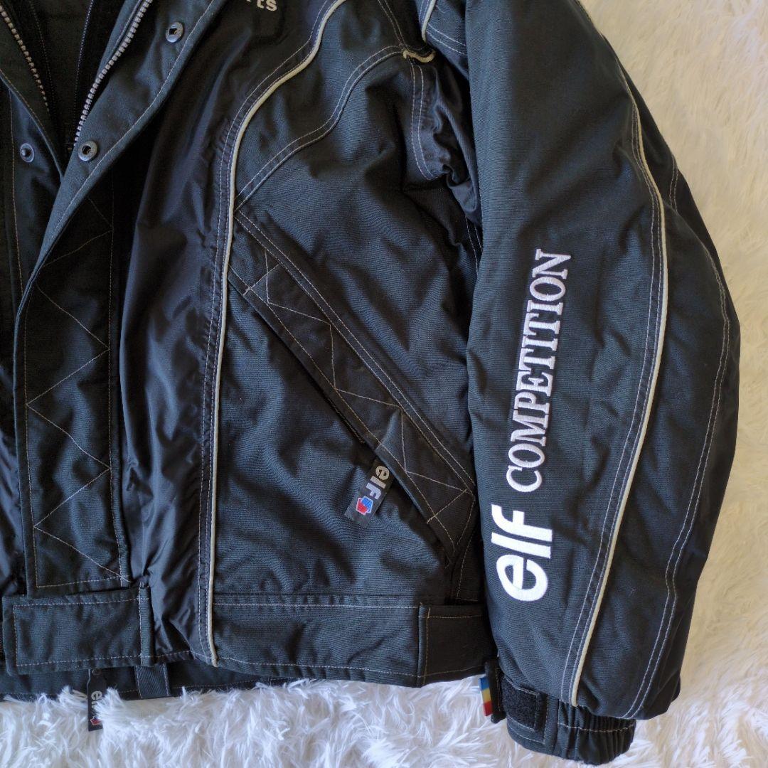 ✨美品✨ elf ジャケット LLサイズ 黒 ブラック バイクウェア