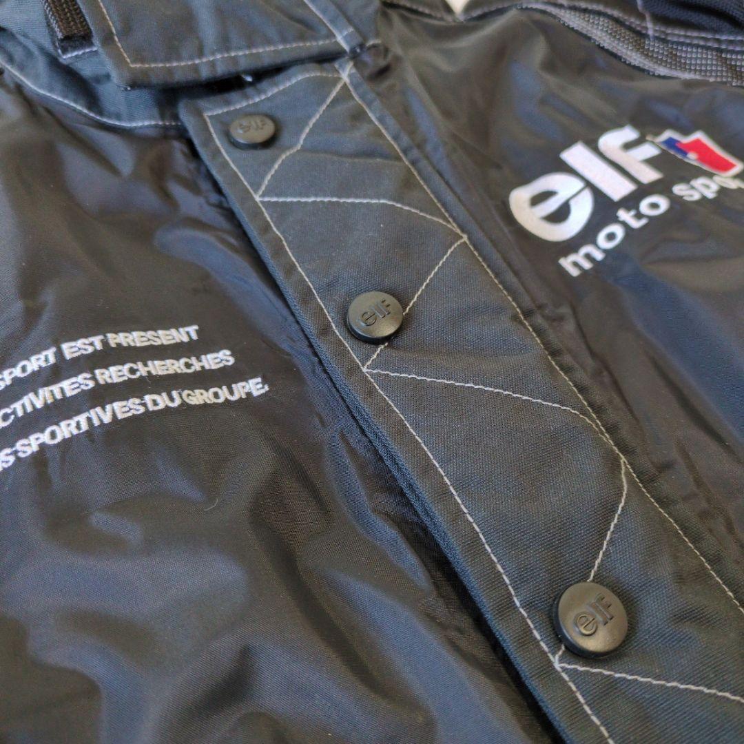 ✨美品✨ elf ジャケット LLサイズ 黒 ブラック バイクウェア