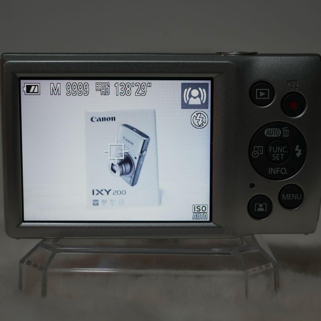 Canon IXY 200 シルバー コンデジ