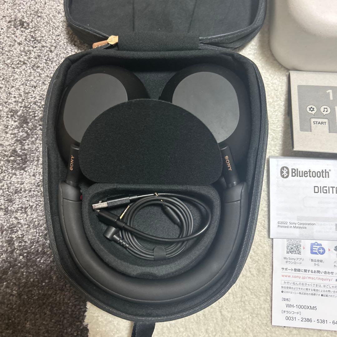 Sony WH-1000XM5 ワイヤレスヘッドフォン