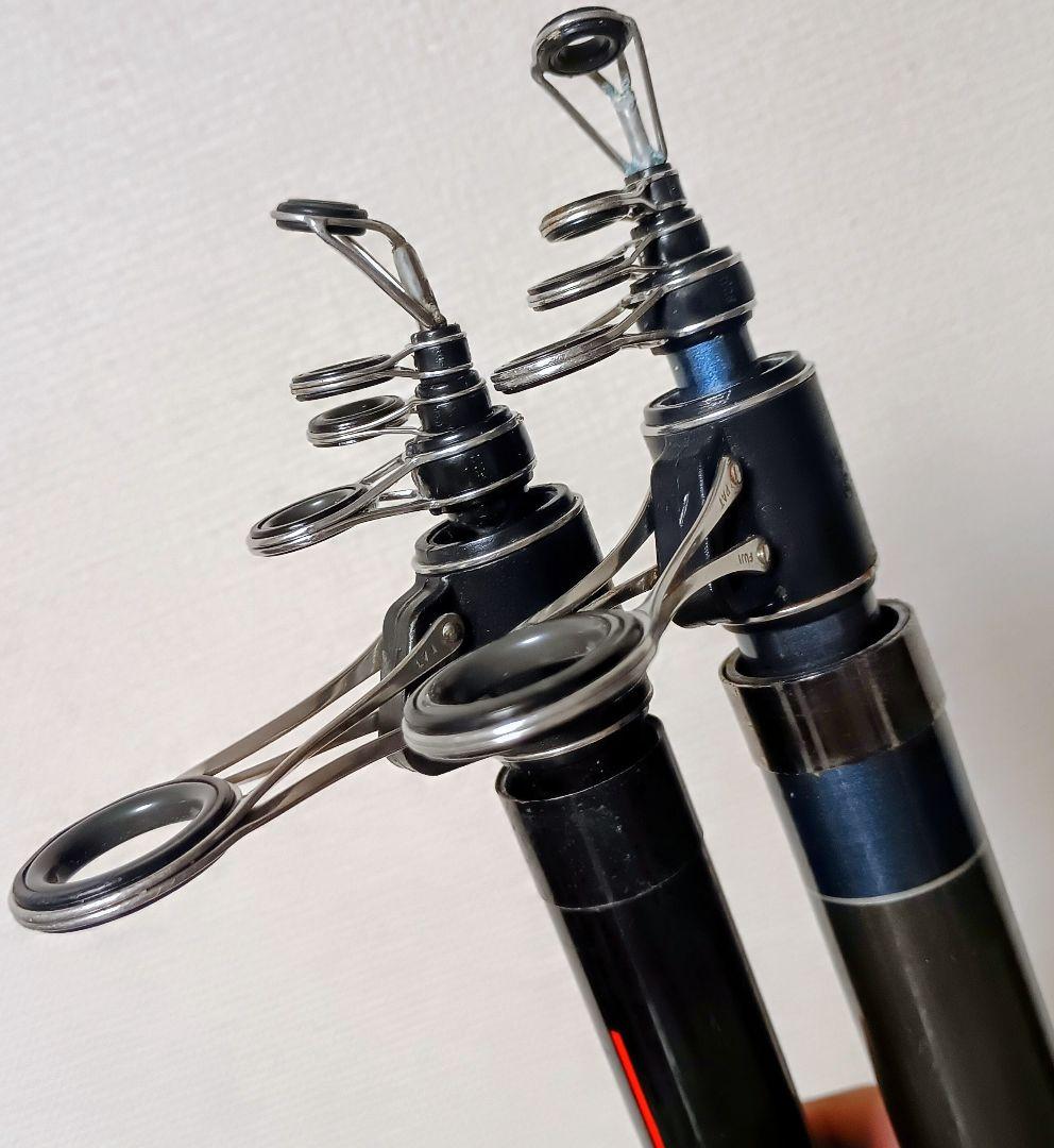 リョービダイナキャスターEX420&オリムピックブラックサーフ390投げ竿まとめ