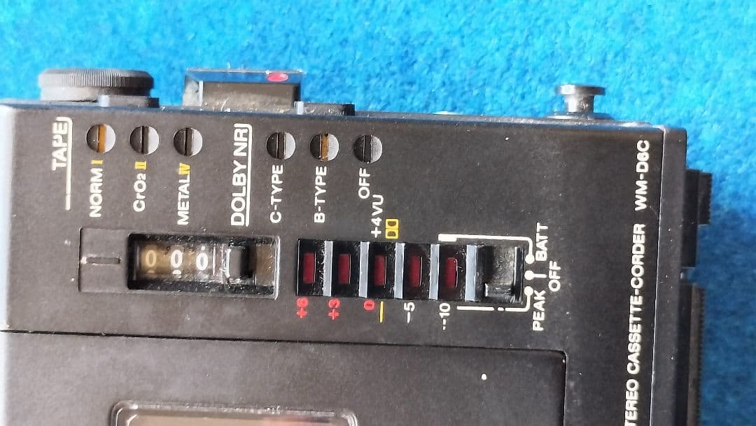 SONY WM-D6C ステレオカセットプレーヤー