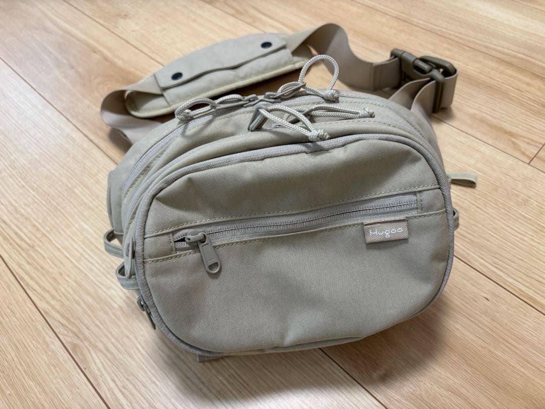 Hugoo Dual Hip Seat ベージュ　新色　ハグー　ヒップシート