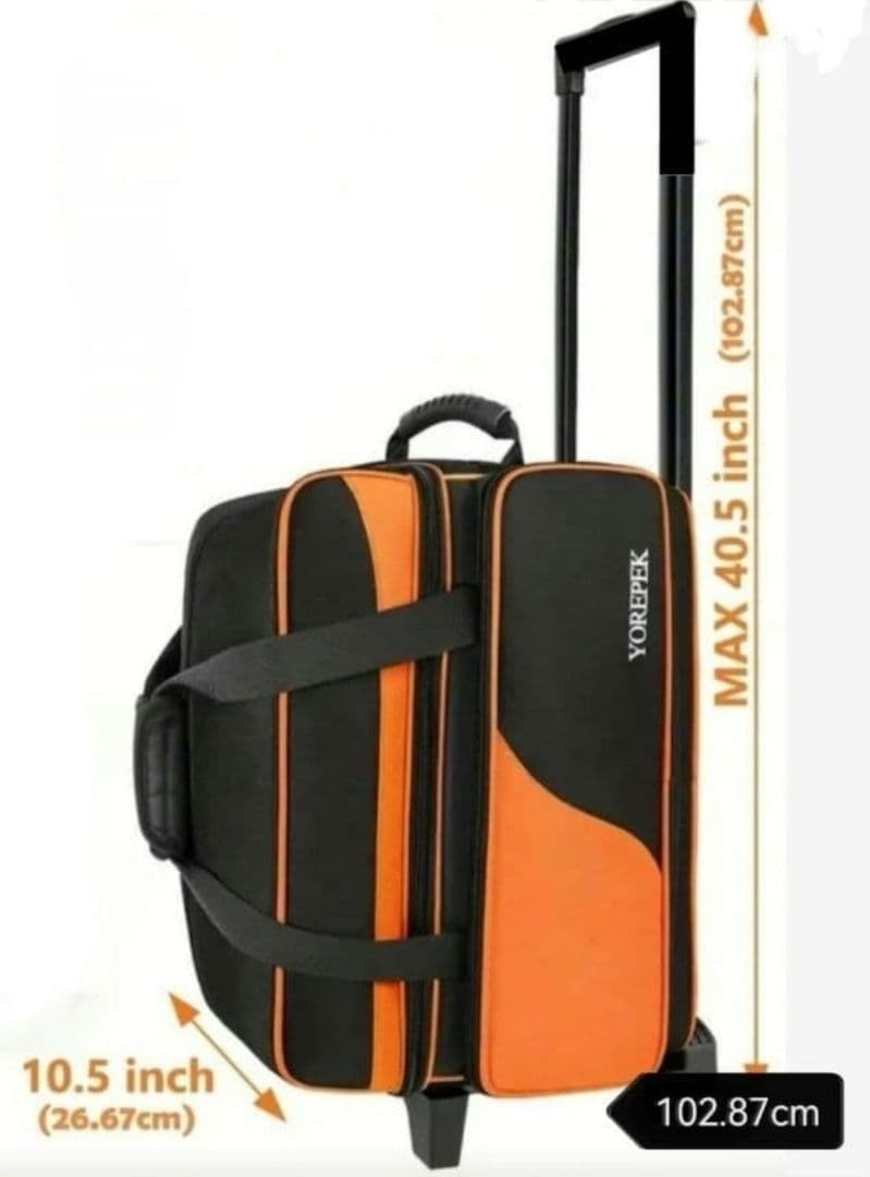 み*ー様 ボウリングバッグ2個用　新品　未使用　コンパクト設計　ボウリングボール