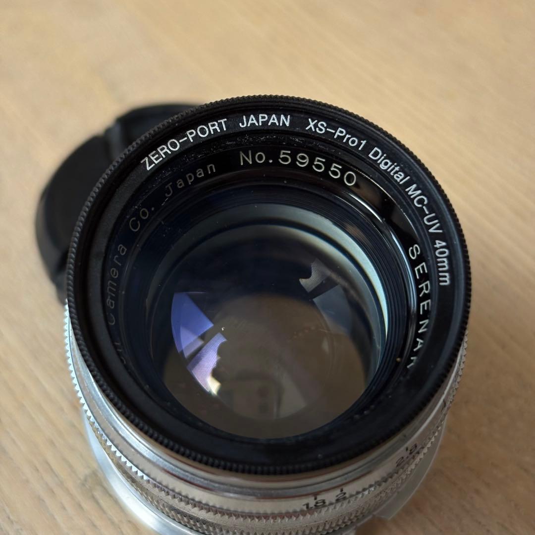 【試写済】Canon SERENAR 50mm F1.8 Lマウント