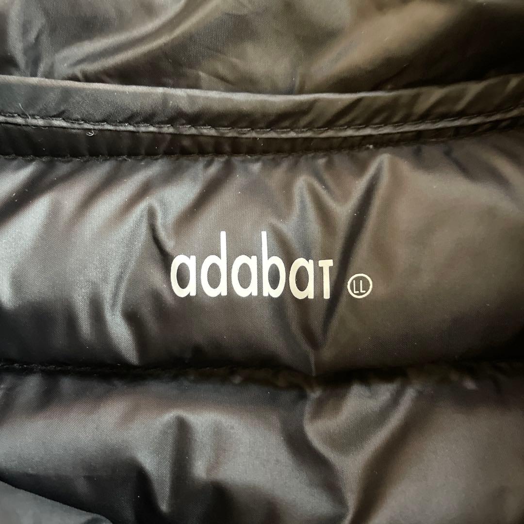 【極美品】adabat ダウンベスト LL ブラック