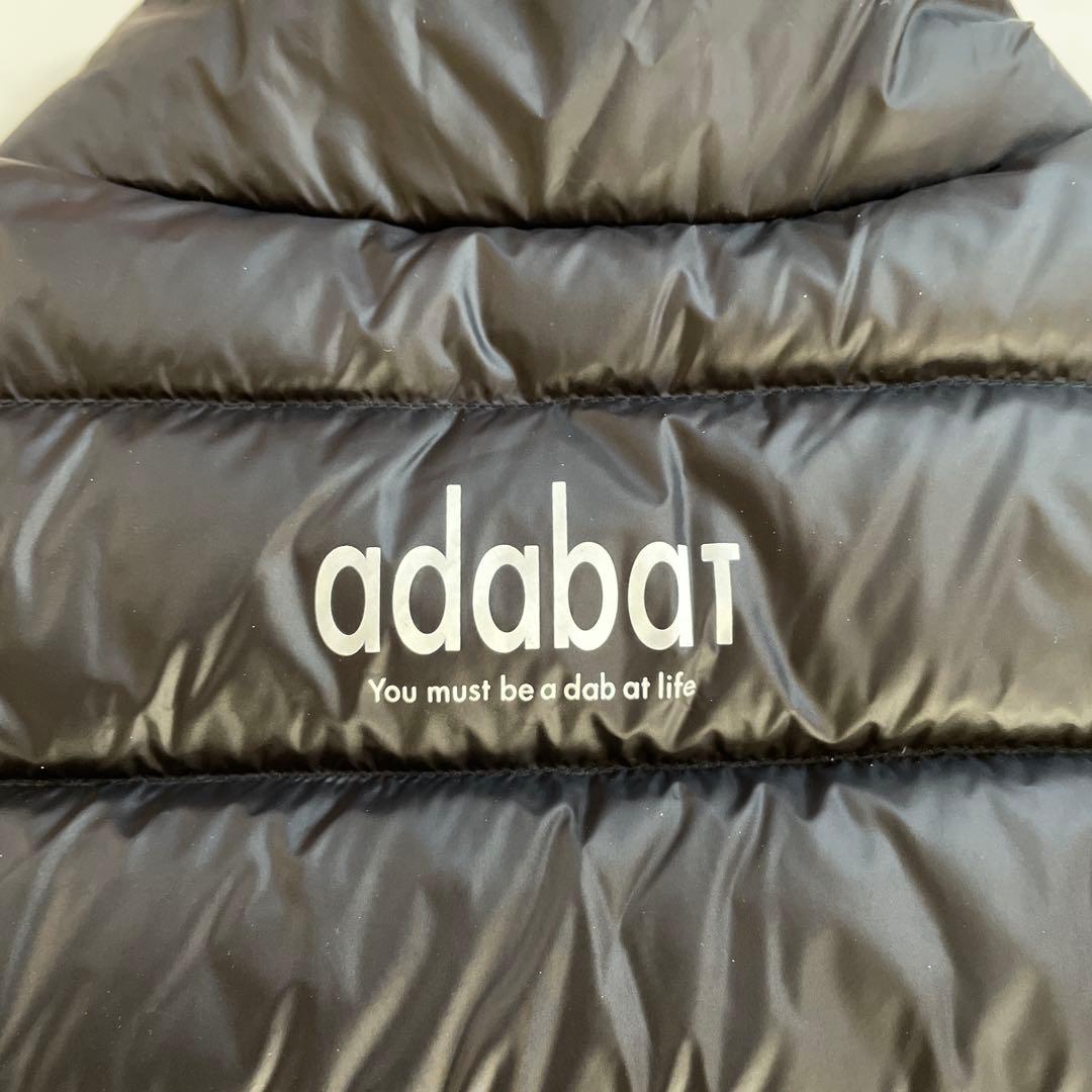 【極美品】adabat ダウンベスト LL ブラック