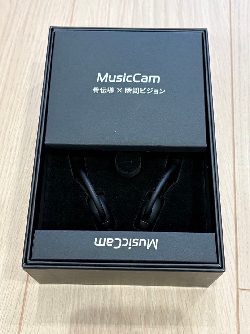 【MusicCam】カメラ付き骨伝導イヤホン・VibeLens AI