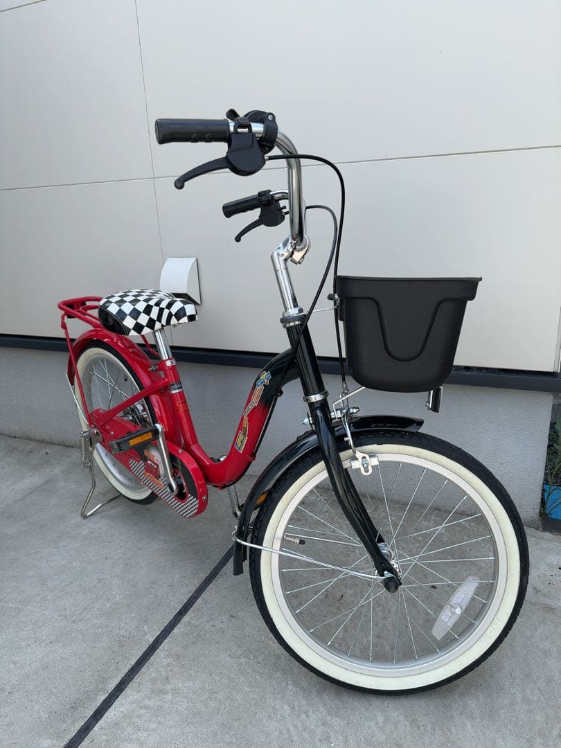 （✳︎手渡しのみ/兵庫県 南部）ライトニングマックィーン　カーズ 子供用自転車