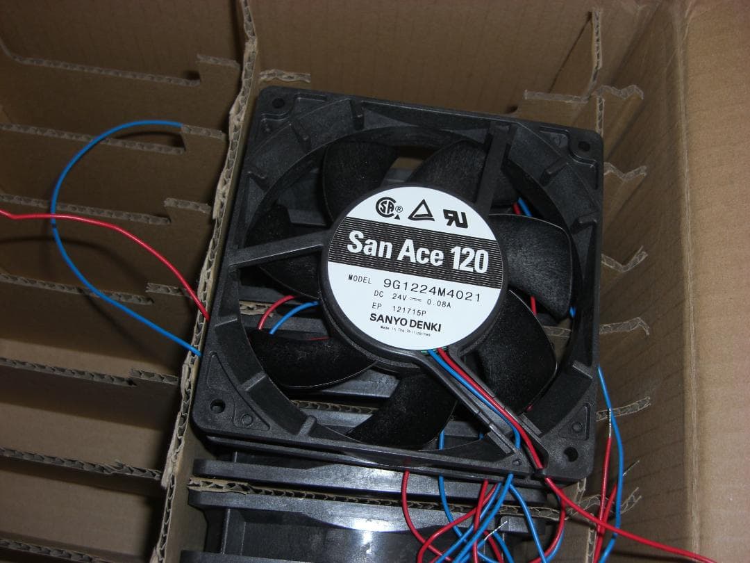 【１０個】San Ace DCファン/120mm