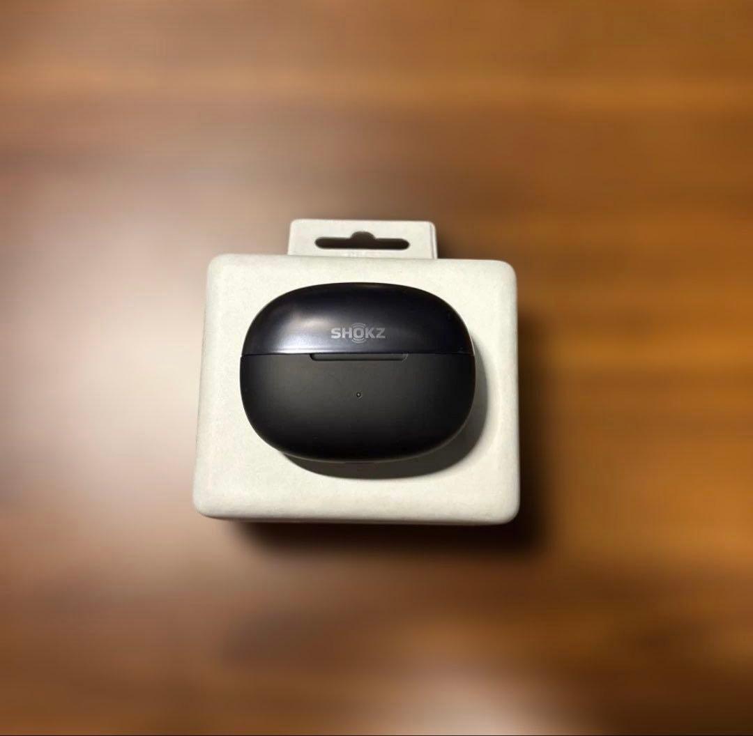 Shokz OpenDots ONE イヤーカフイヤホン ブラック