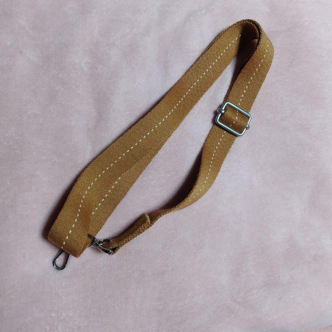 エルメス☆ショルダーストラップ☆ベージュ〜茶系