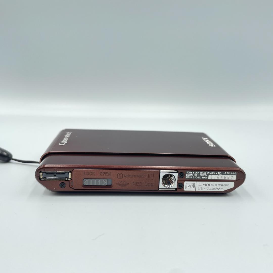 【動作品・転送特典無料あり】SONY Cyber-shot DSC-T77