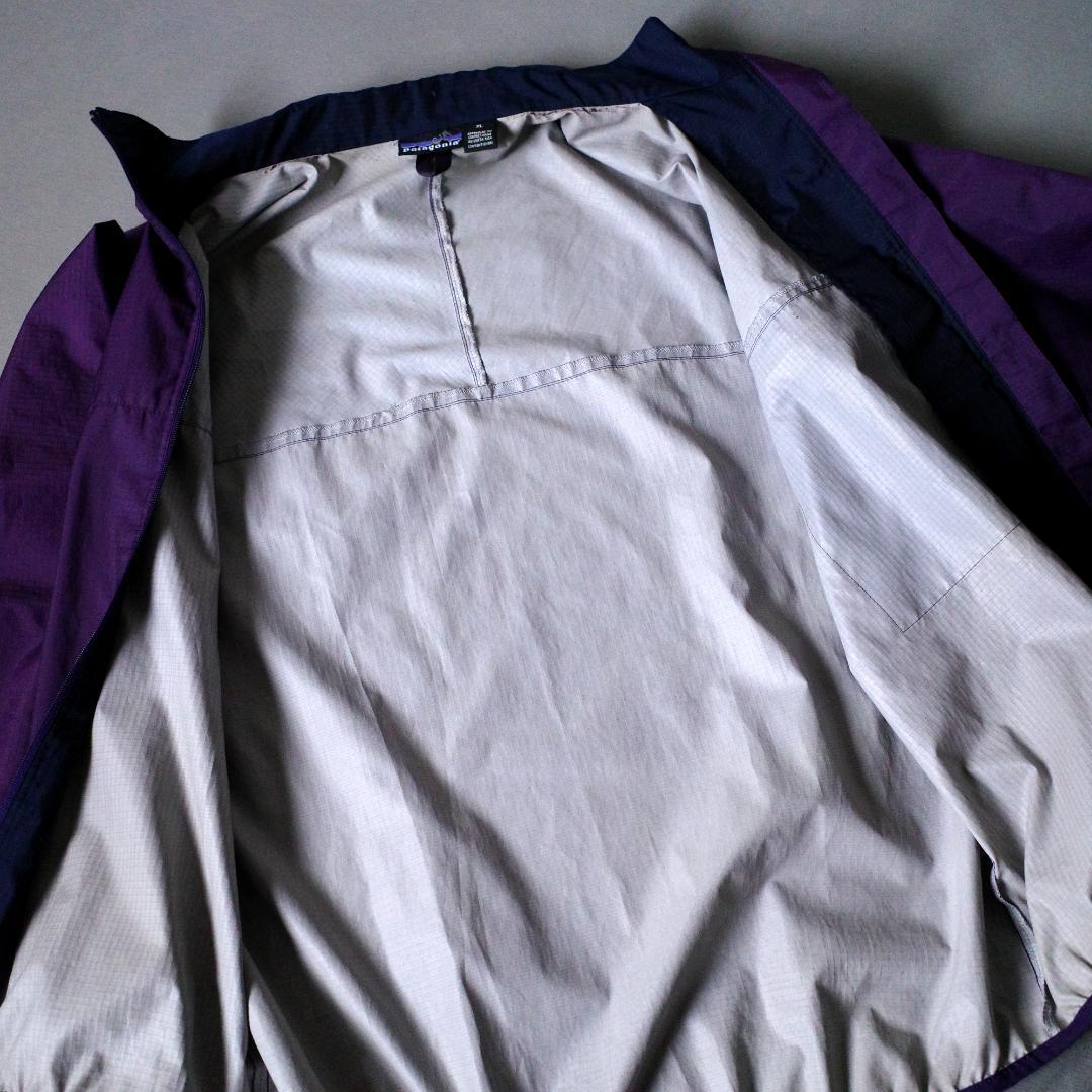 て*ぺ様 希少 96年製 パタゴニア ウインドシェル XL パープル コスタリカ