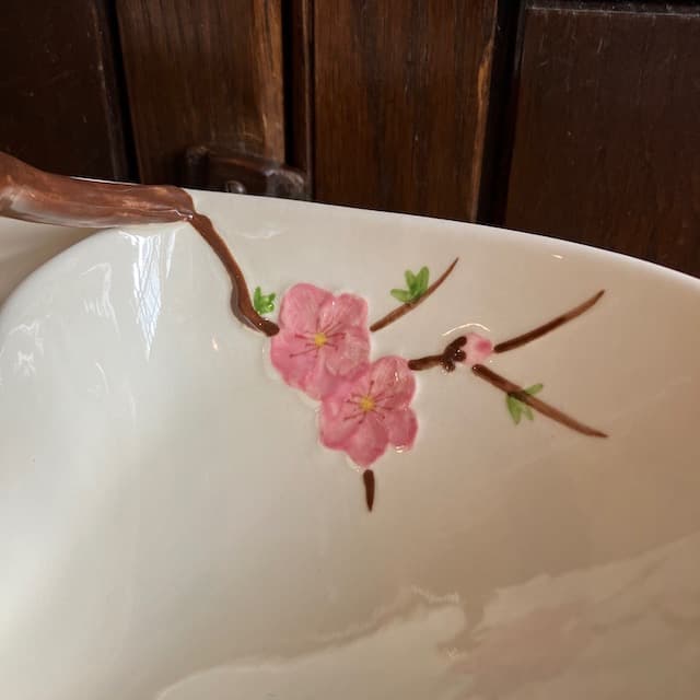 poppy trail peach blossom お皿 プレート オーバル