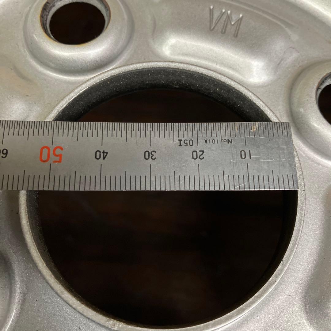 鉄チン４本　13×4.5J ハブ径54 ダイハツ　スズキ軽　ツライチ　希少