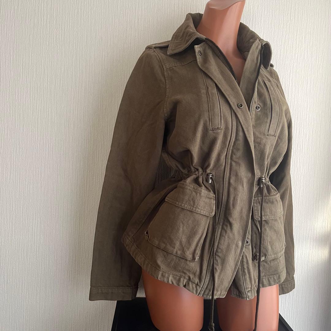 【激レア】【平成ギャル】 ALBA ROSA ミリタリージャケットコート　カーキ