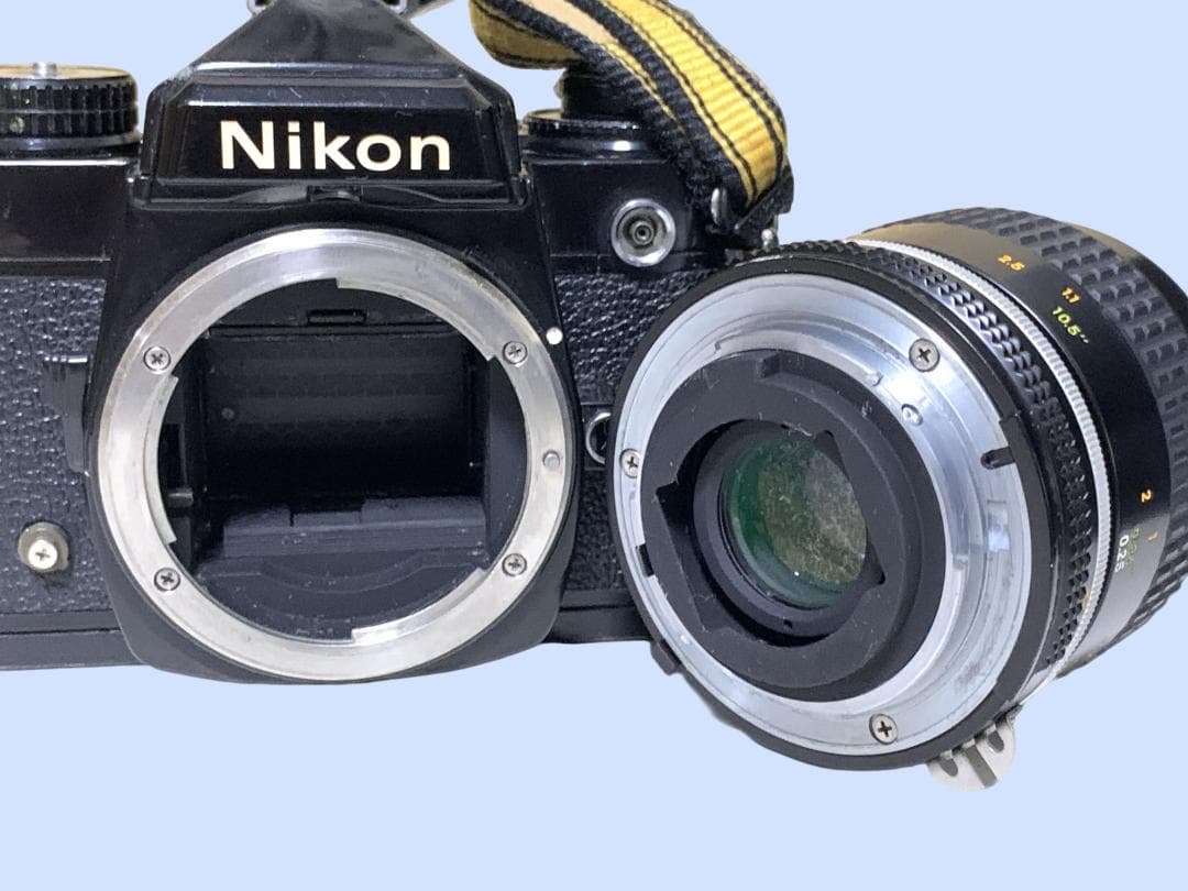 フィルムカメラ M6646 Nikon FE2 Micro-NIKKOR 55mm 1:2.8