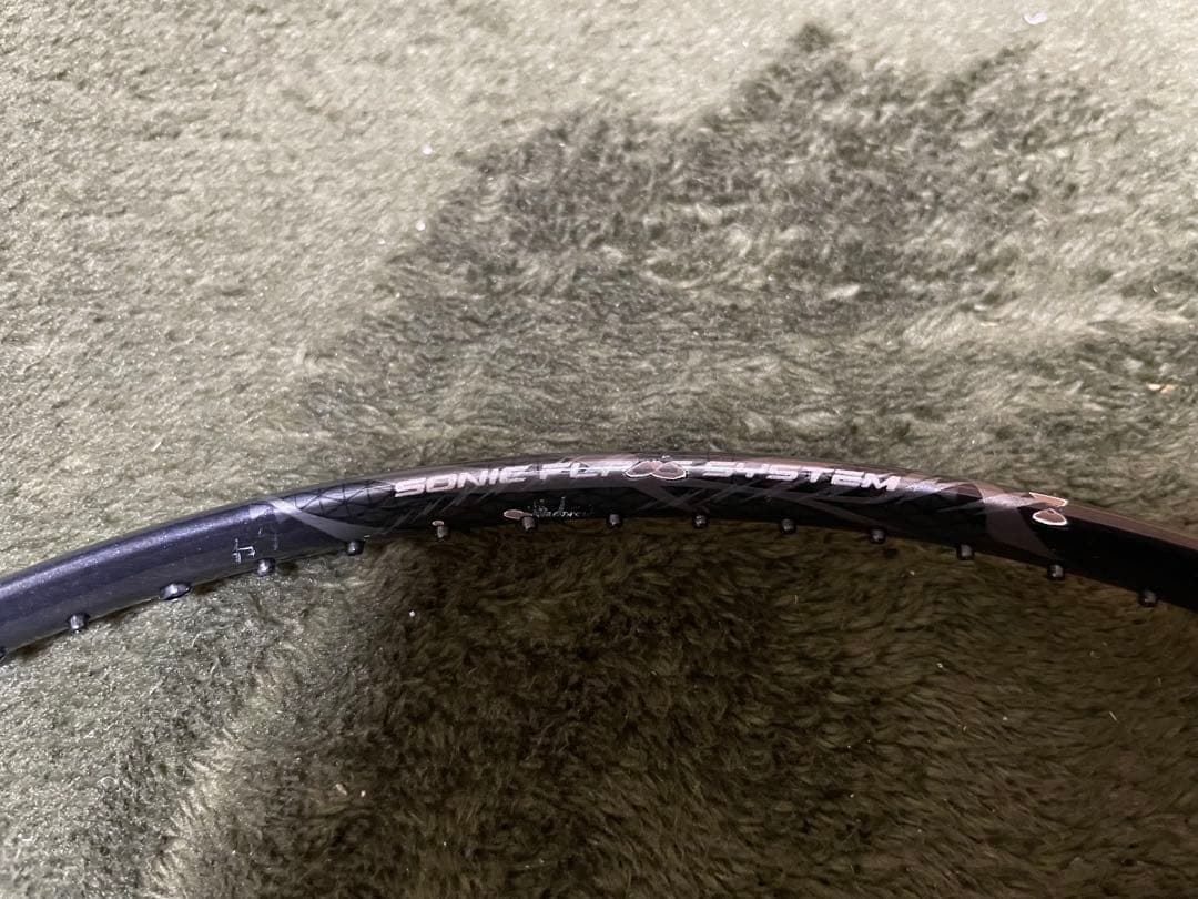 ナノフレア800プロ　1000ゲーム　バドミントンラケット