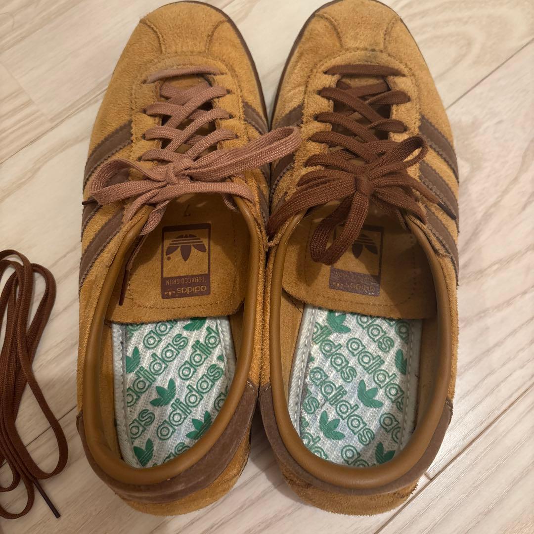 adidas tabacco 25.5cm ブラウン