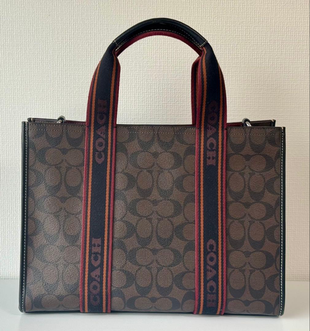 ☆コーチ スミス トート・シグネチャー キャンバス 保管品☆
