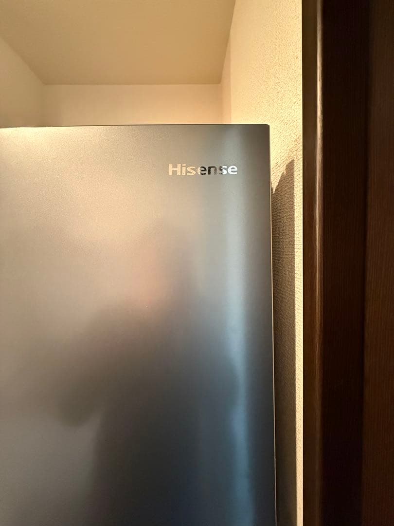 も*プ様 Hisense 冷蔵庫 シルバー 3段棚