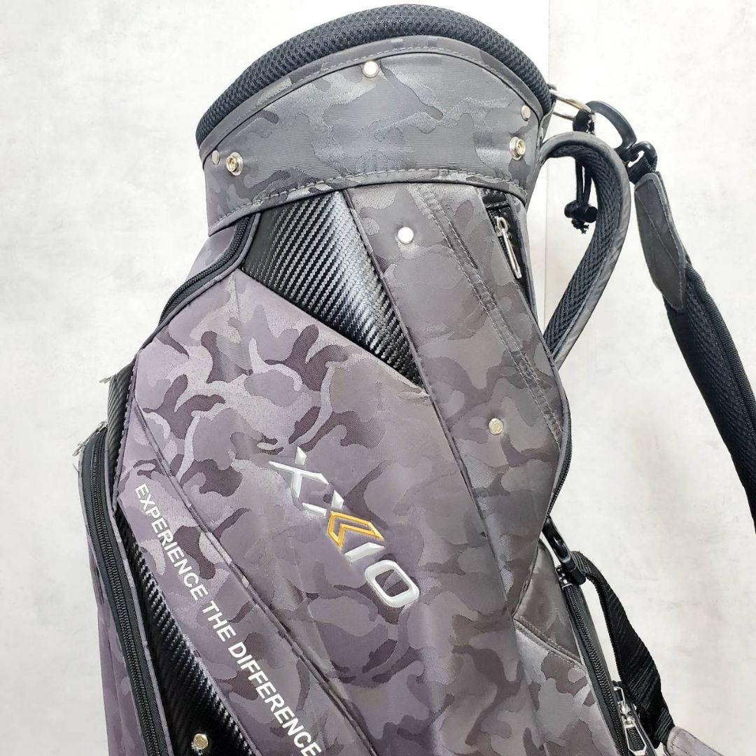 ゼクシオ XXIO キャディバッグ GGC-X161 カモ柄 9.5型 超軽量