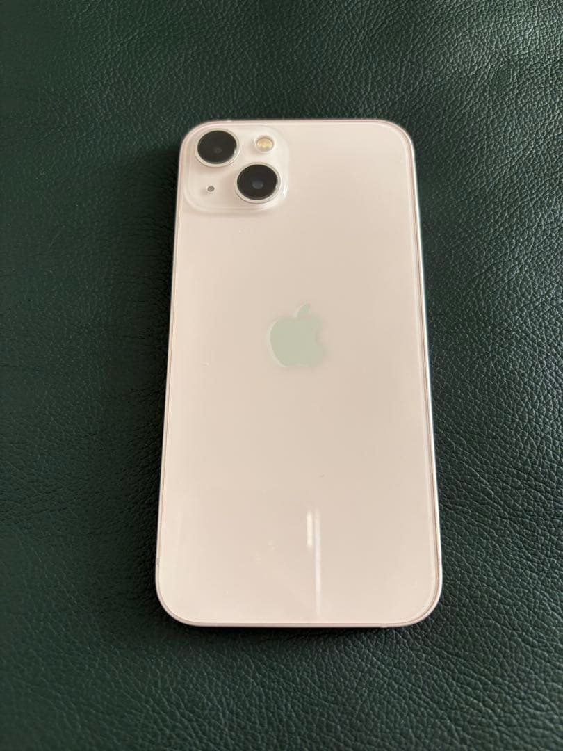 Apple iPhone 13 ホワイト 本体 透明ケース付き