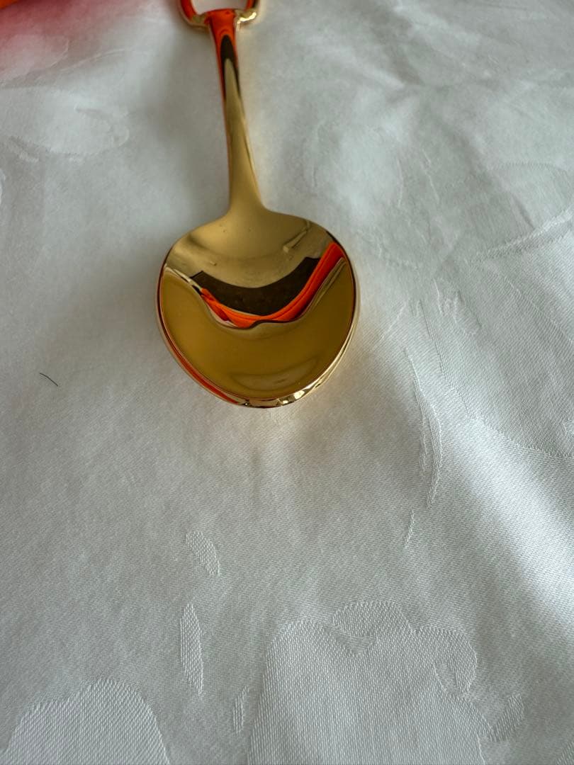 新品未使用ゴールドデザートスプーン 〈グラン・アトラージュ〉2本セット本物保証