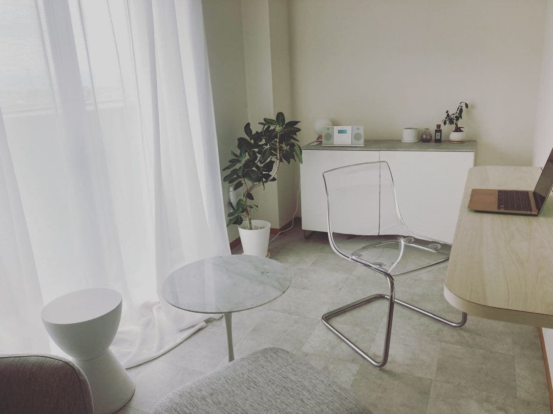 大理石サイドテーブル