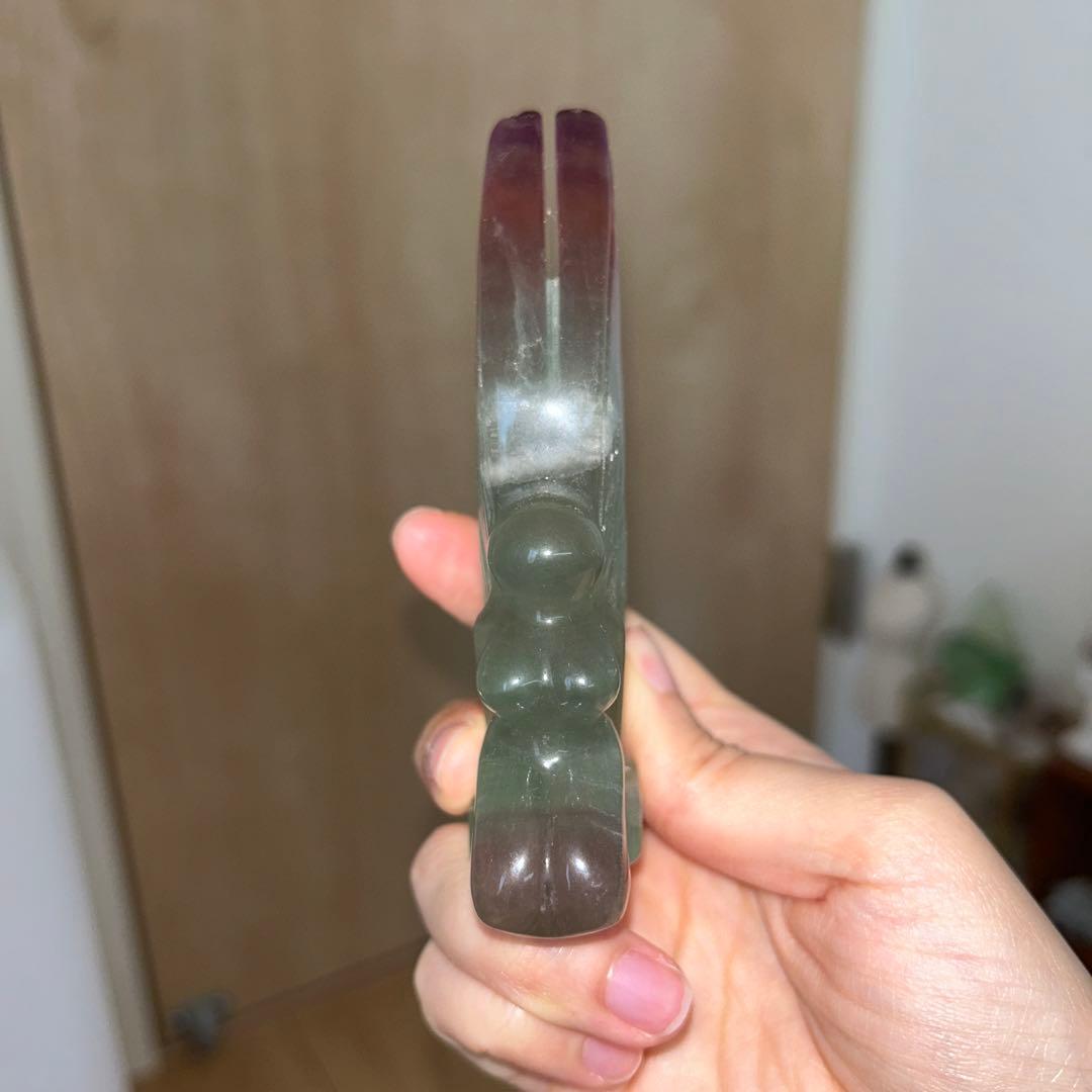 キャンディ フローライト 妖精 高品質 天然石