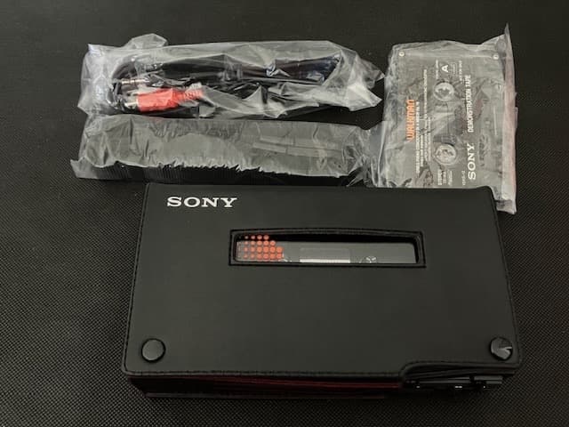 超美品箱入セット 整備済高音質動作品 SONY WM-D6C ケース等付属品有り