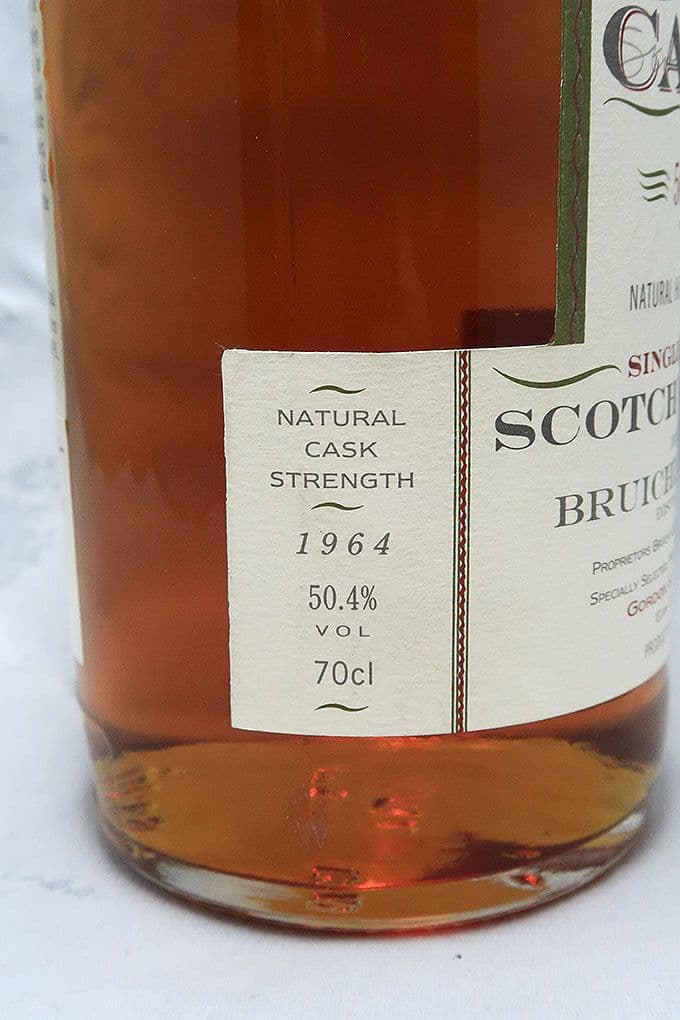 ブルックラディ １９６４ ゴードン＆マクファイル社 カスクシリーズ