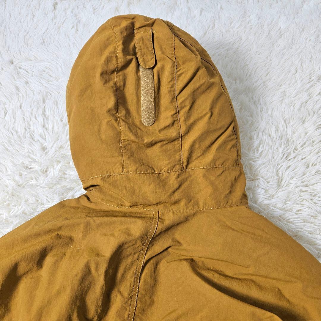 【極暖】モンベル　ローガンダウンパーカ イエロー　ファー欠品　1101446