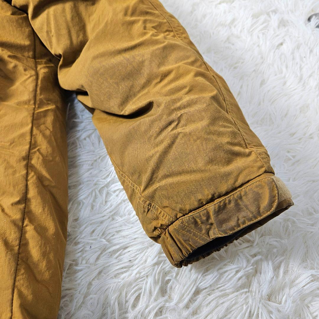 【極暖】モンベル　ローガンダウンパーカ イエロー　ファー欠品　1101446