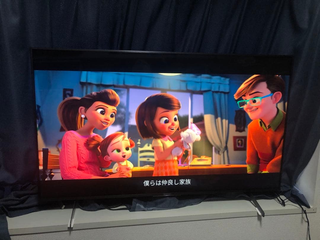 美品　SONY 4K液晶テレビ KJ-55X8550H 55インチ　動作良好