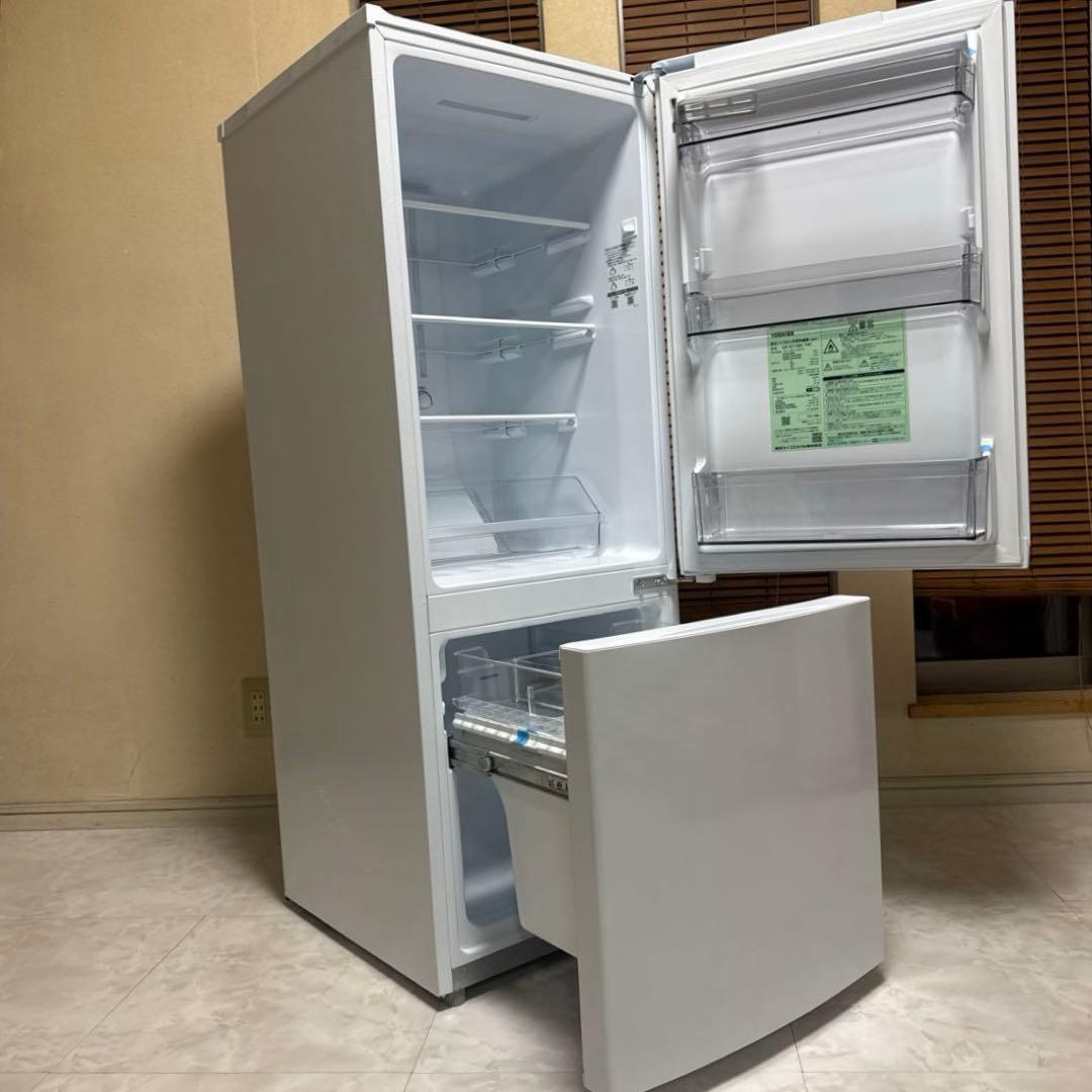 ほぼ未使用 TOSHIBA 2025年製 現行販売最新モデル 冷蔵庫 153L