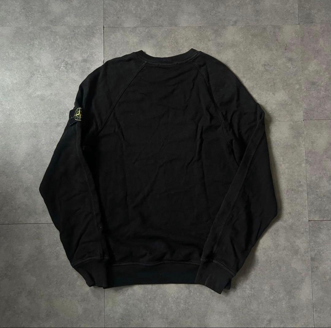 【希少Sサイズ❗️】ブラックstone  トレーナー　黒