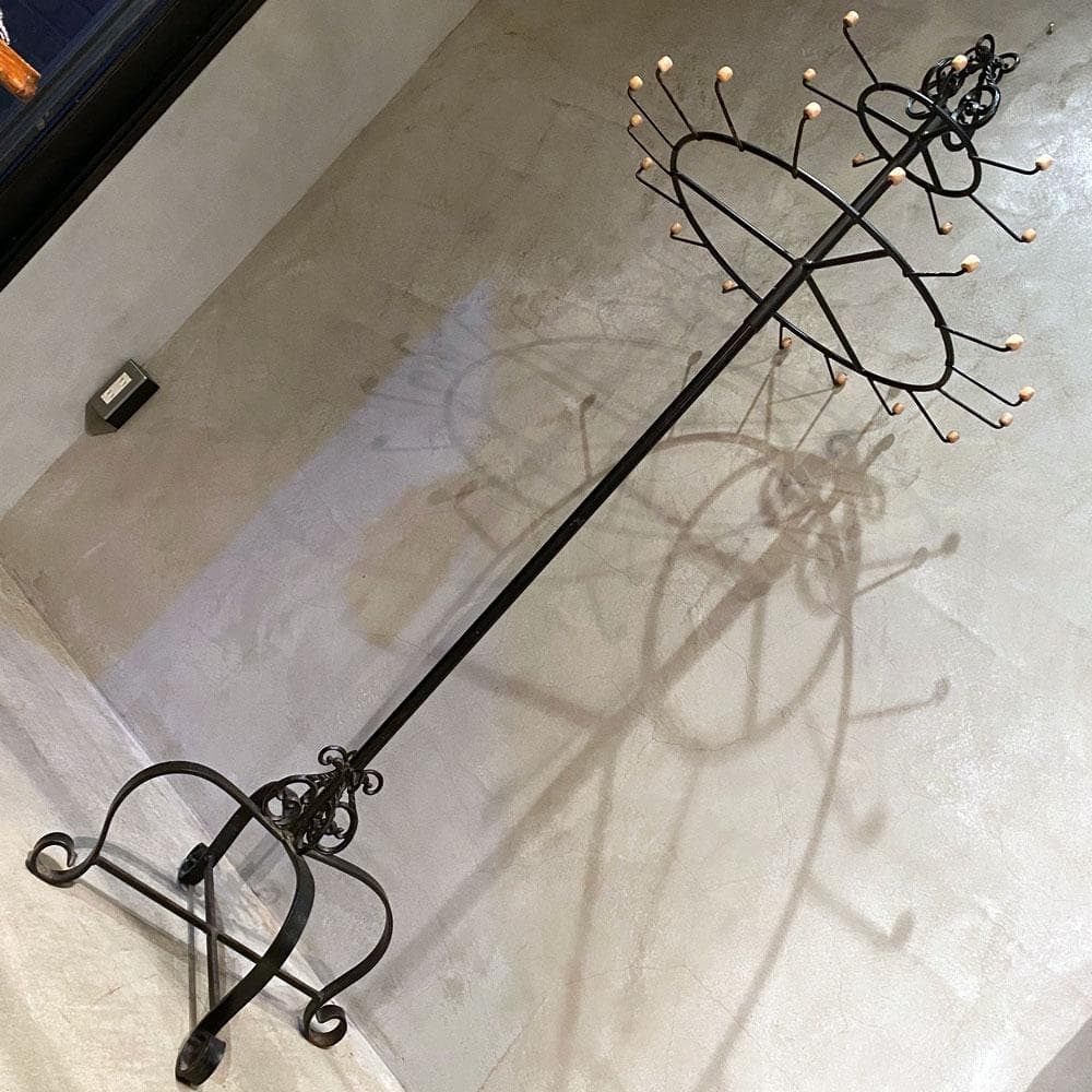 希少 1880-20's アンティークサークルラック/ビンテージサークルハンガー