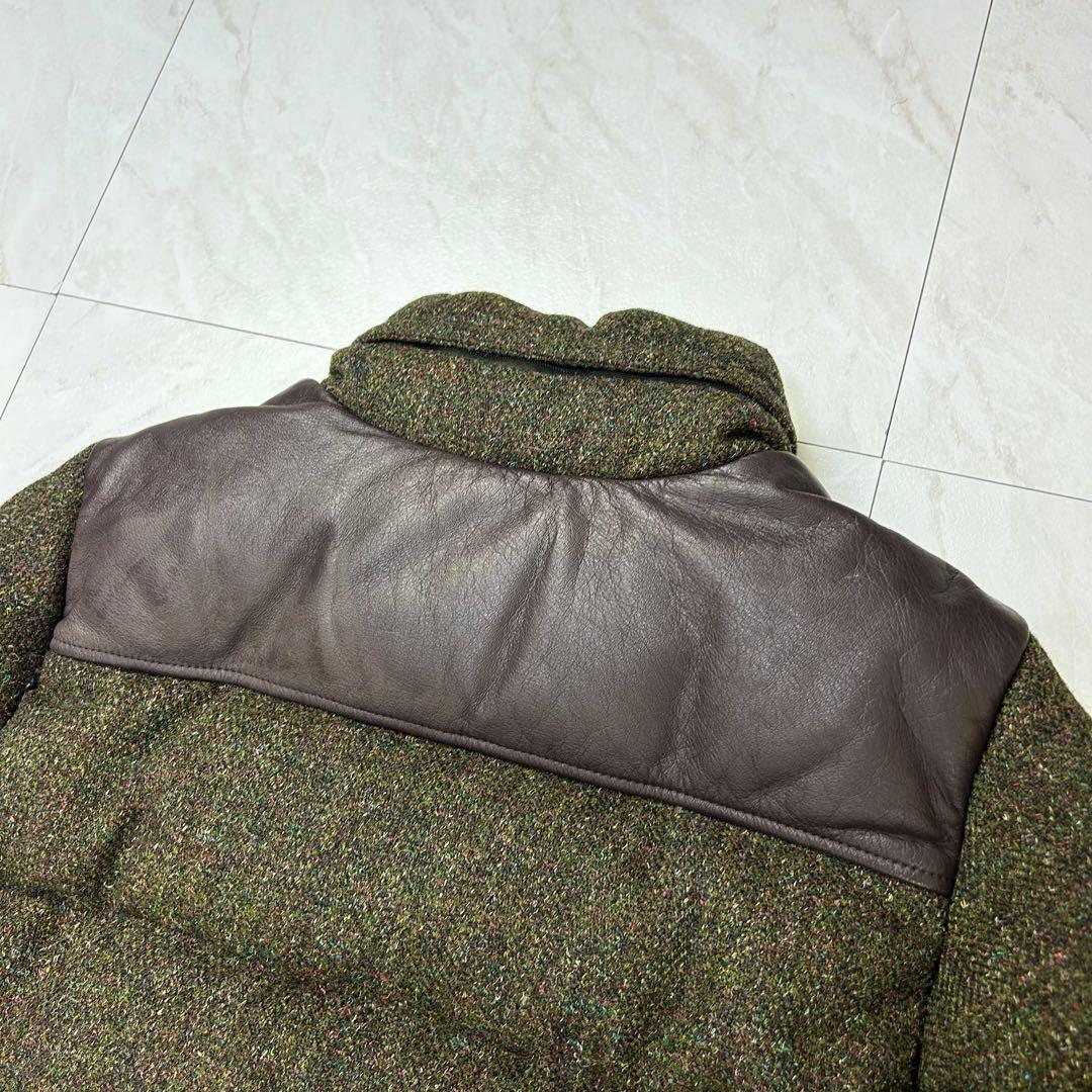 美品 MONCLER JUNYA WATANABE ダウン ツイード エベレスト