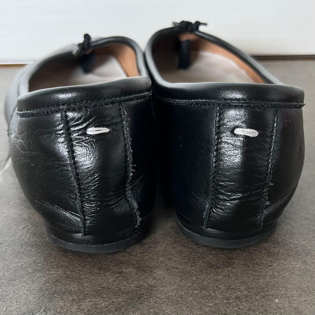 【美品】マルジェラ足袋バレエシューズ ブラック　37