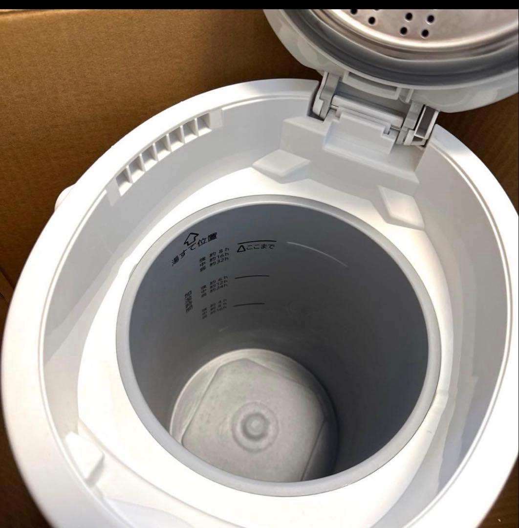 象印 ZOJIRUSHI スチーム式加湿器 4L ホワイト EE-DC50-WA