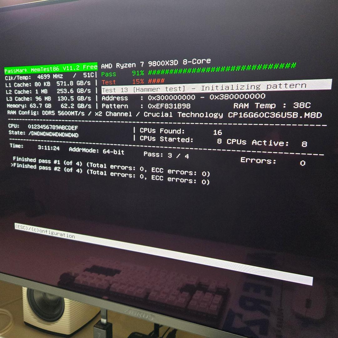Crucial PRO 16GB×2 DDR5-6000 OC