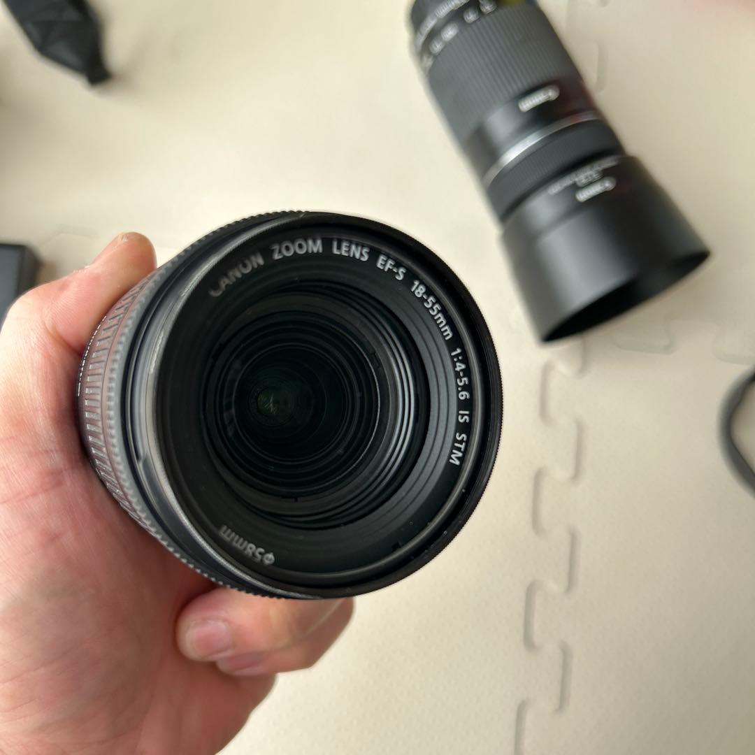 canon eos kiss x9i レンズ3本 センサークリーニング済み