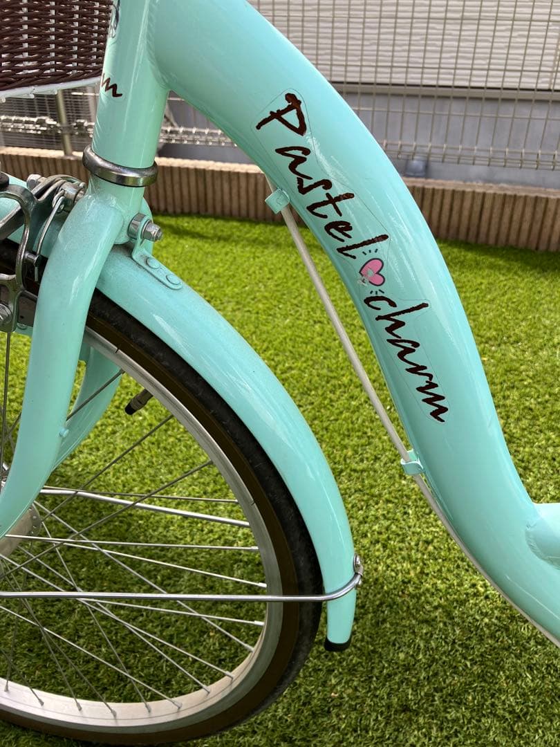 Pastel charm 24インチ グリーン