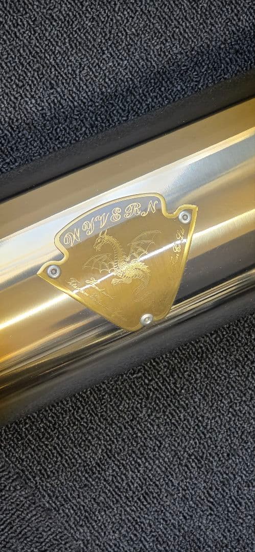 アールズギア　ワイバンサイレンサー　ZRX1200DAEG　差し込み60.5パイ