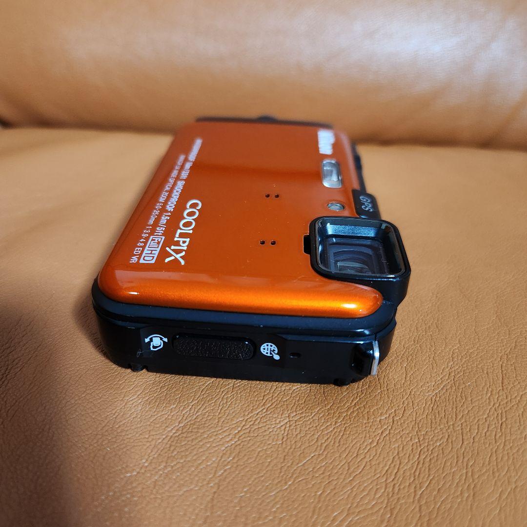 【廃盤希少！美品】Nikon COOLPIX AW100 オレンジ