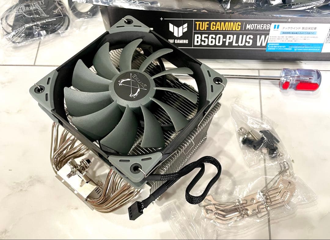 ASUS TUF GAMING B560+Core i7+16GB＋クーラー